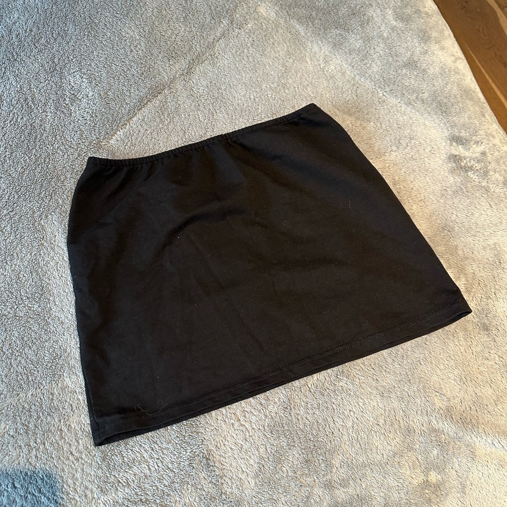 Edikted black Mini low rise Skirt